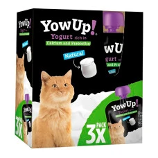 Лакомство для котов YowUp! йогурт с пребиотиком для кошек 3 шт 85 гр 761038
