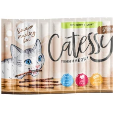 Лакомство для котов Catessy Sticks с индейкой и кроликом 5 гр 028357 ЦЕНА ЗА 1 ШТ