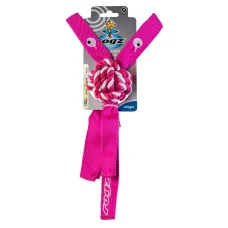 Игрушка для собак Rogz Cowboyz розовая М 31 см 4289710