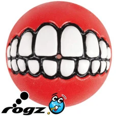 Игрушка для собак Rogz Grinz красный S 4.9 см 4174602