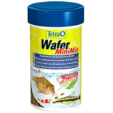 Корм для донных рыб и ракообразных Tetra Wafer mini mix в чипсах 100 мл 189911