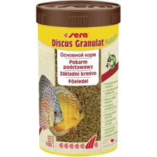 Корм для рыб дискусов Sera Discus Granulat Nature в гранулах 250 мл (105 г) 00305