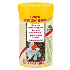 Корм для золотых рыб Sera Nature Goldy Color Spirulina в гранулах 250 мл (95 г) 08822