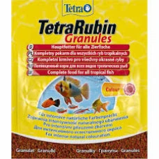Корм для тропических рыб Tetra Rubin Granules для яркости окраса в гранулах 2 г 193765