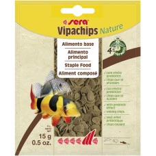Корм для донных рыб Sera Vipachips Nature в чипсах 15 г 00516
