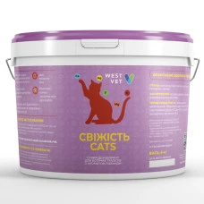 Сухий дезодорант для котячих туалетів West Vet Свіжість Cats з ароматом лаванди 5 кг 6810