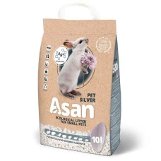 Целюлозний наповнювач для гризунів Asan Pet Pure Silver 10 л 03538
