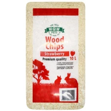 Наповнювач для гризунів Wow Pets Тирса із запахом полуниці 10 л 80194