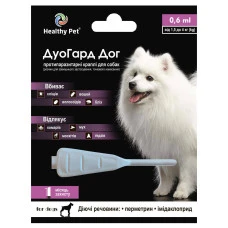 Капли против внешних паразитов для собак Healthy Pet DuoGuard Dog от 1.5 до 4 кг 209150
