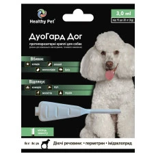 Капли против внешних паразитов для собак Healthy Pet DuoGuard Dog от 10 до 20 кг 209152