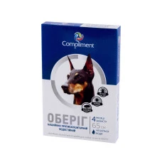 Противопаразитарный ошейник для собак Healthy Pet Оберег белый 65 см 203077 