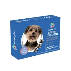 Капли против внешних паразитов для собак Healthy Pet Талисман 0.8 мл ЦЕНА ЗА 1 ШТ 109968