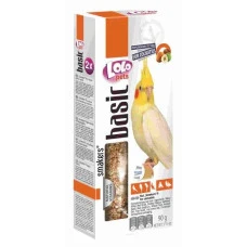 Ласощі для німф Lolo Pets Smakers з горіхами 90 г LO-72207