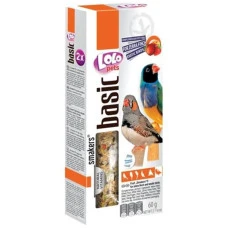 Лакомство для амадин и экзотических птиц Lolo Pets Smakers с фруктами 90 г LO-72307 