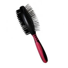 Розчіска-щітка для собак та котів Croci Vanity двостороння середня 6х20.5 см C6067420