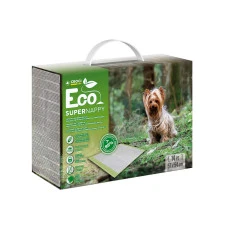 Пелюшки для собак Croci Super Nappy Eco біорозкладні 14 шт 57x54 см C6028471