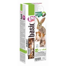 Лакомство для грызунов и кроликов Lolo Pets Smakers с плодами рожкового дерева 90 г  LO-71109 