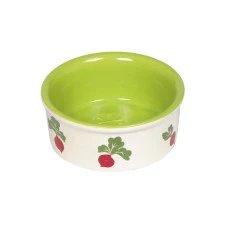 Миска для гризунів Nobby Radish біла керамічна Ø 10х4 см 180 мл 82369