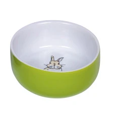 Миска для гризунів Nobby Rabbit керамічна салатова Ø 11х4.5 см 300 мл 73751