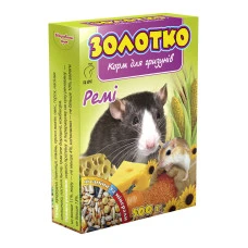 Корм для гризунів Золотко Ремі 500 г К-4091