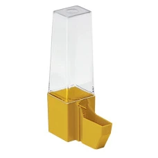 Поїлка для птахів Ferplast UNIX 4552 жовта 3х6.7х11 см 84552799