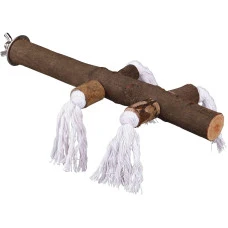 Іграшка для птахів Trixie Natural Living Жердинка з мотузкою 25х2.5 см 5889