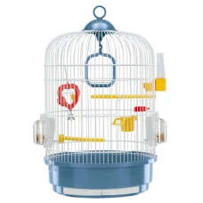 Клітка для канарок та маленьких птахів Ferplast Regina блакитна Ø 32.5x49 см 51049811