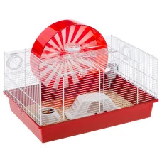 Клетка для грызунов Ferplast Coney Island красная 50x35x25 57003070