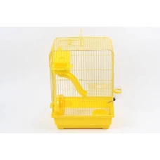 Клетка для грызунов ZK 128 эмаль желтая 30x23x41 см 6714