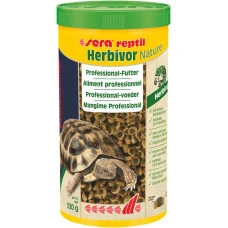 Корм для травоїдних рептилій Sera Reptil Professional Herbivor Nature 1000 мл (330 г) 018128