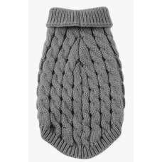 Светр для собак та котів EcoToys Grey M сірий A: 25 см B: 36 см C: 27 см 6943