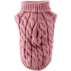 Свитер для собак и котов EcoToys Pink S розовый A: 22 см B: 30 см C: 22 см 6975