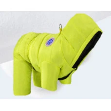 Куртка для собак и котов EcoToys Grass Green лимонная XL
