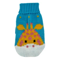Светр для собак та котів EcoToys Giraffe XL жираф A: 35 см B: 33 см C: 22 см 6980