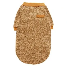 Кофта для собак та котів EcoToys Coffe XXL ряба кавова A: 42 см B: 56 см C: 32 см X-7085