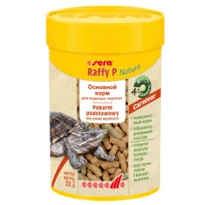 Корм для м'ясоїдних водяних черепах Sera Raffy P Nature 100 мл (22 г) 01840
