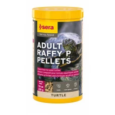 Корм для м'ясоїдних водяних черепах Sera Turtle Adult Raffy P Pellets 1000 мл (220 г) 18708