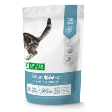 Сухой корм для котят Nature's Protection Kitten с птицей и крилем 400 г