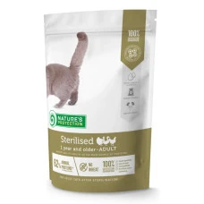 Сухой корм для стерилизованных котов Nature's Protection Sterilised c птицей 400 г