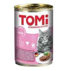 Влажный корм для котов TOMi Veal телятина 400 г 157084
