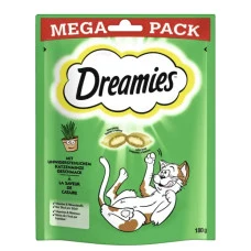 Лакомство для котов Dreamies Cat подушечки c кошачьей мятой 180 г 43704
