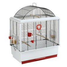 Клетка для канареек и маленьких птиц Ferplast Palladio 3 белая 50х30х64 см 52057811