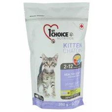 Сухой корм для котят 1st Choice Kitten с курицей 350 г 65672290005