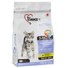 Сухой корм для котят 1st Choice Kitten с курицей 907 г 65672290012