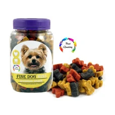 Лакомство для собак Fine Dog Mini Bones Soft Mix 280 г 1741