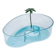 Пластиковый аквариум для черепах Ferplast Arricot 31x22x7.5 см 60017015