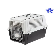 Переноска для собак и котов Ferplast Atlas 40 Professional серая до 20 кг 68х49х45.5 см 73011021