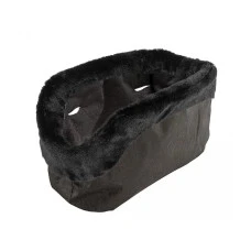 Чехол для сумок-переносок Ferplast With-Me Cover из искусственного меха черный 21.5x43.5x27 см 79551098