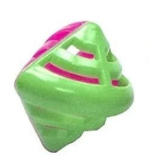 Игрушка для котов Croci Абстракция розово-зеленая 6.2х6.2 см C6098082