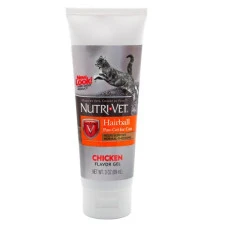 Паста для котів Nutri-Vet Hairball для виведення шерсті зі смаком курки 89 мл